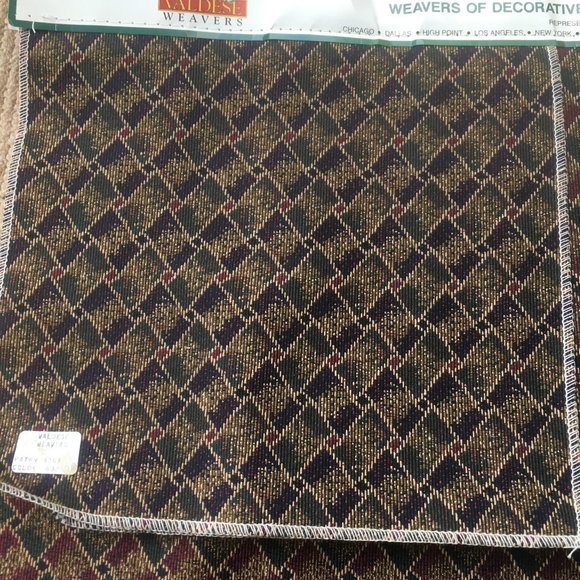 Tapestry Fabric.Stain Resistant. . 26x26 - Picture 11 of 15